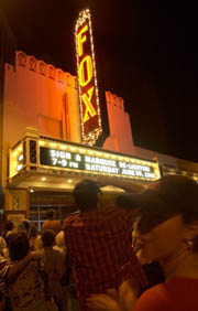 Tucson's Fox Theater Marquee Shines